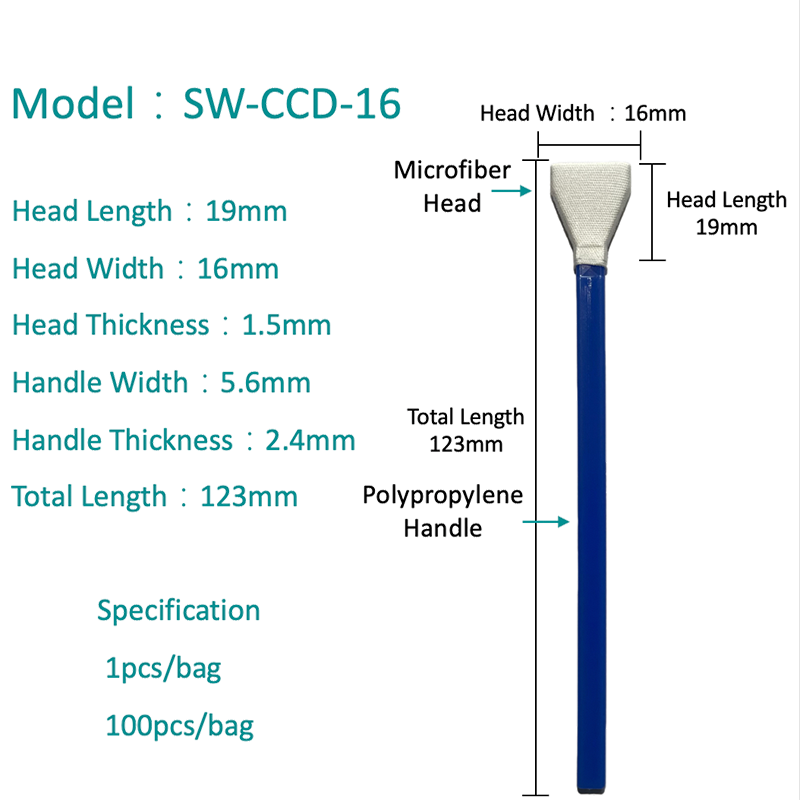 SW-CCD-16 SCAB DI MICROFIBRO LIBERE IN PULTA E LINE