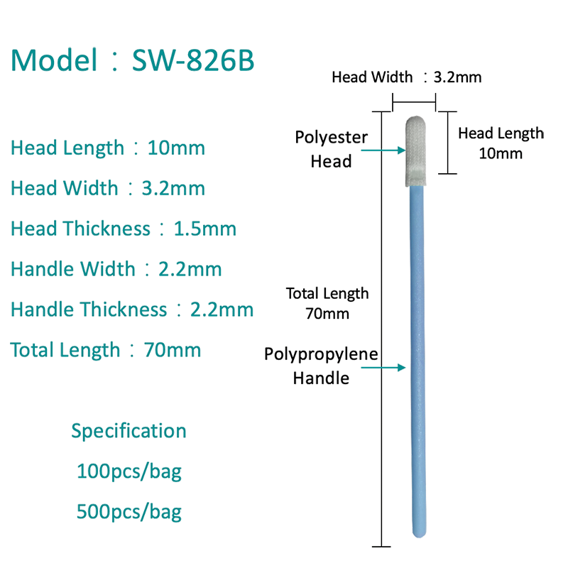 SW-826B Swab Polistere di sigillo avanzato